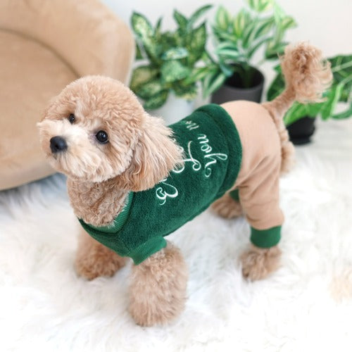 Cozy 舒適連身褲 綠色3XL- ParisDog- MorPetPet