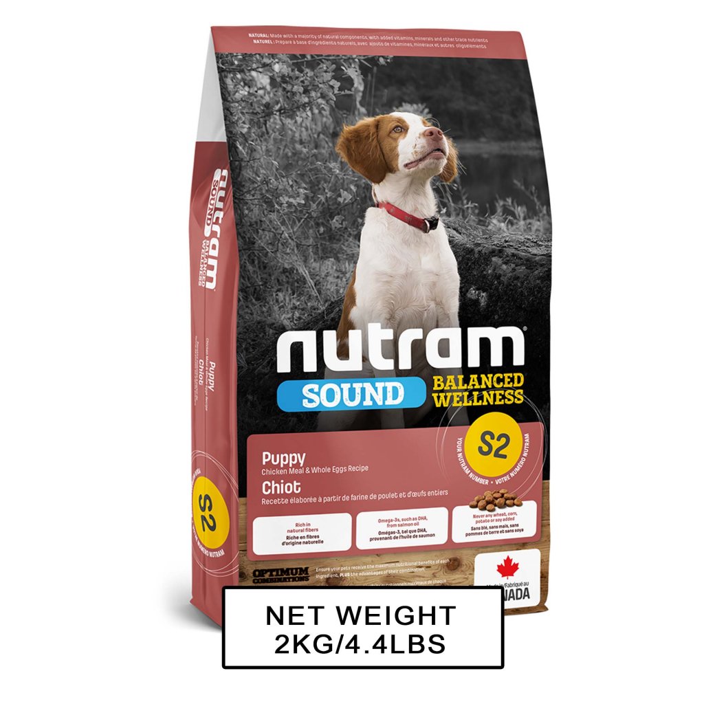 Nutram S2 幼犬糧-2 kg-MorPetPet