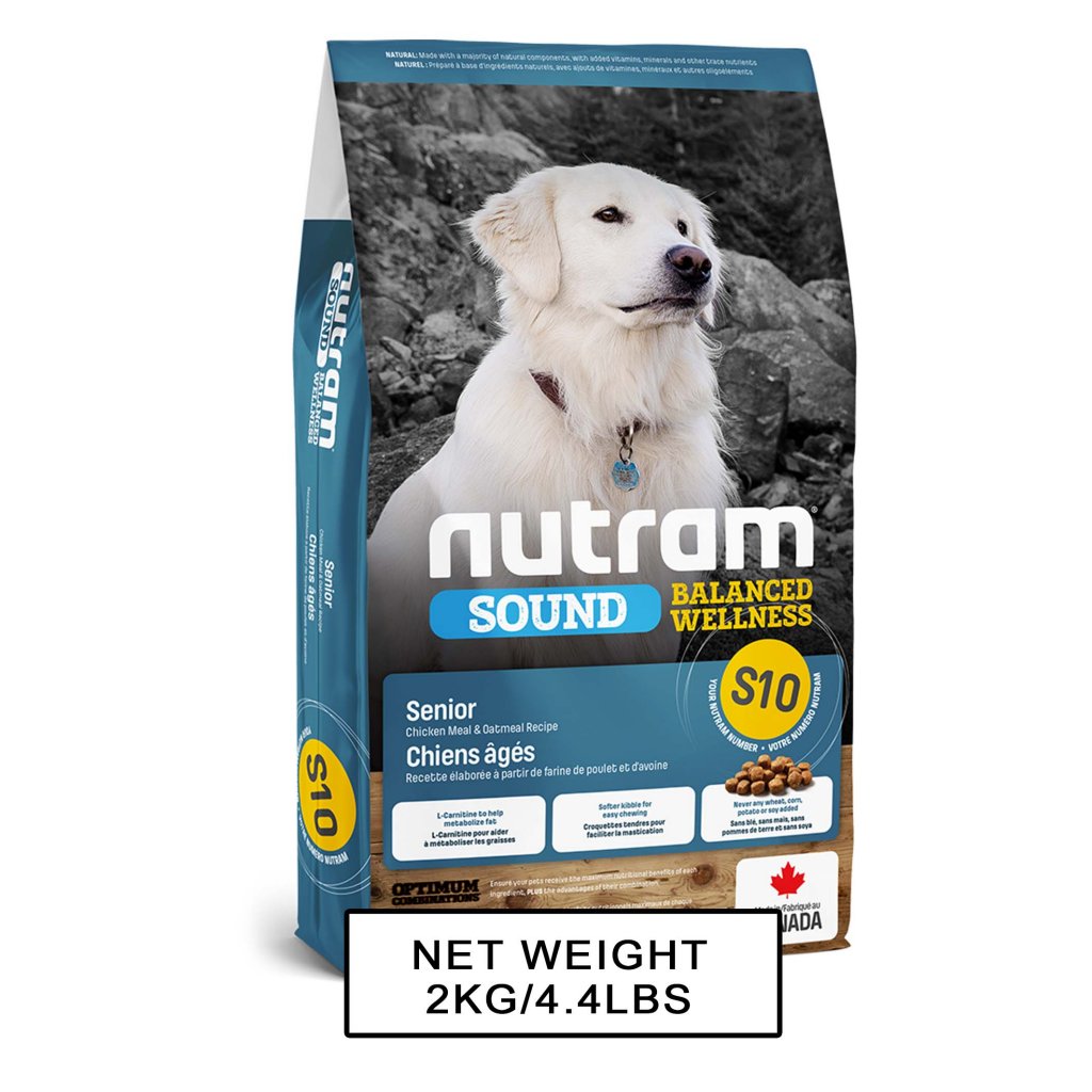 Nutram S10 老犬糧-2 kg-MorPetPet