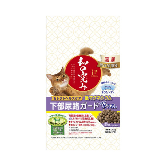 Petline [和の究味] 健康精選-貓尿道保健乾糧(低鎂) 1.4kg  NJP572 MorPetPet