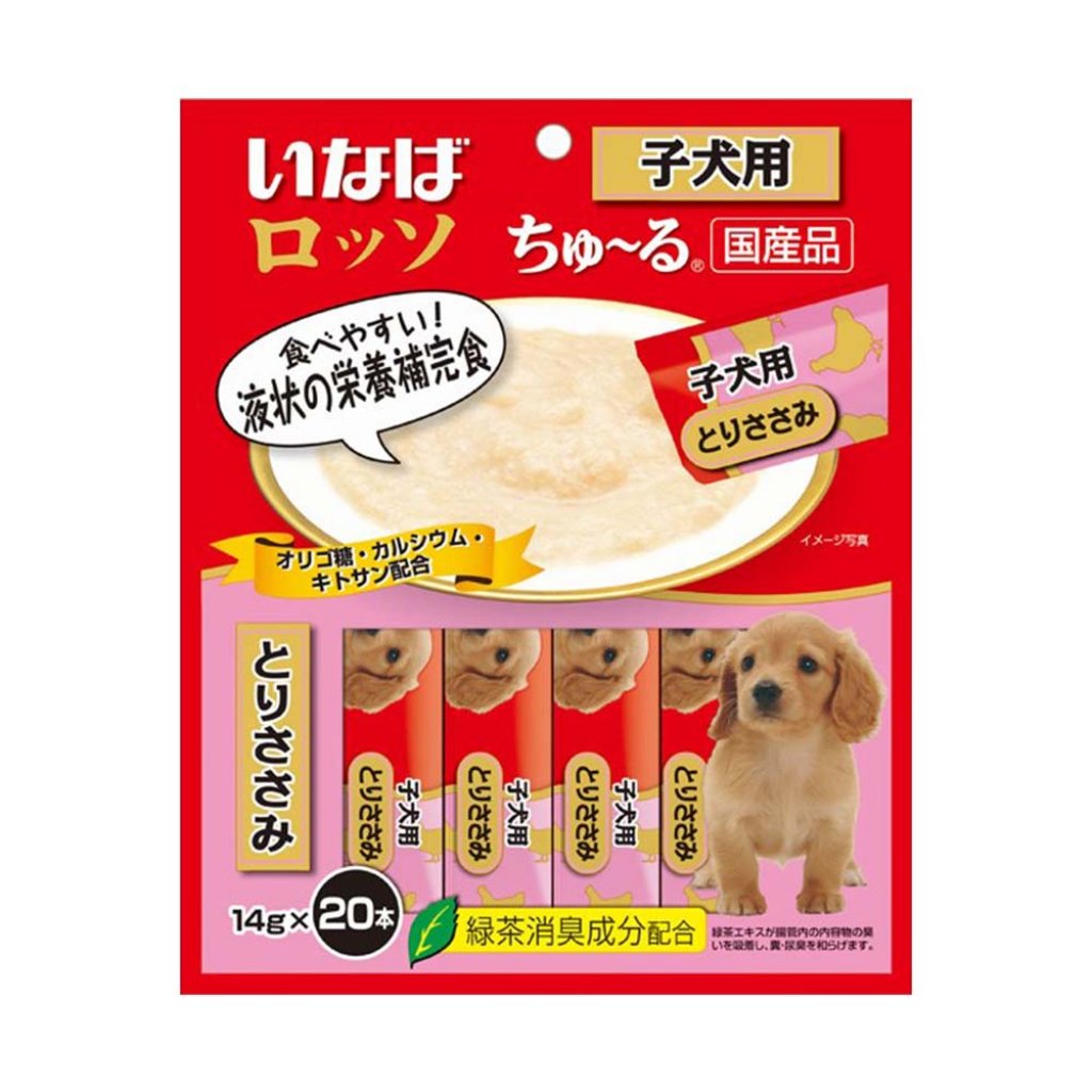 Inaba D-101 幼犬用雞肉醬 (20支裝)  D-101 MorPetPet