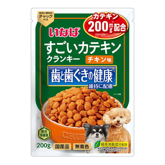 Inaba DD-101 [兒茶素健齒狗糧] 雞肉味 200g  DD-101 MorPetPet