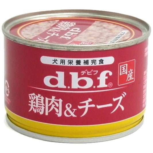 dbf D1515 雞肉+芝士罐 150g  D1515 MorPetPet