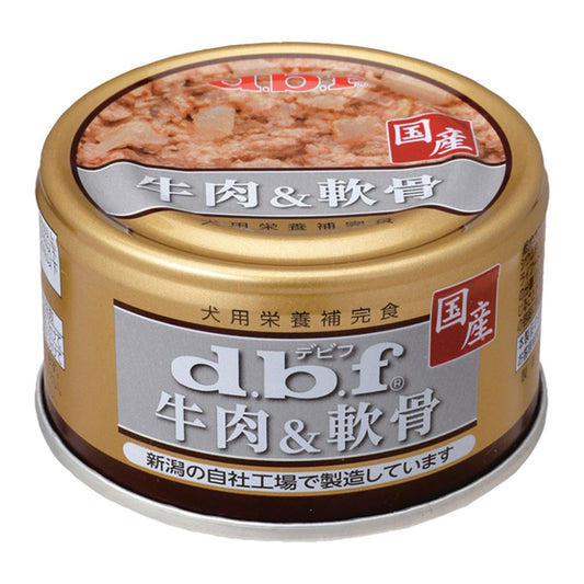 dbf D1052 牛肉+雞肉+豬軟骨罐 85g  D1052 MorPetPet