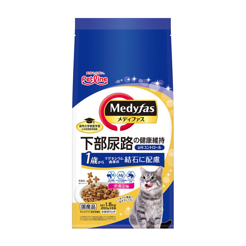 Petline MFD31 [防尿石貓糧] 成貓用 雞肉味 1.5kg  PL-MFD31 MorPetPet