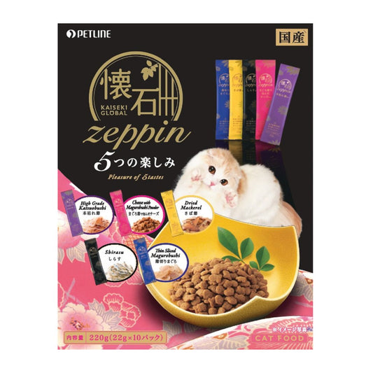 Petline [懷石絕品國際版] 貓糧 - 滿足系列 (5種口味) 220g  NKZG492 MorPetPet