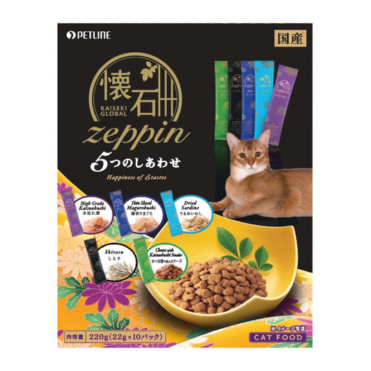 Petline [懷石絕品國際版] 貓糧 - 幸福系列 (5種口味) 220g  NKZG493 MorPetPet