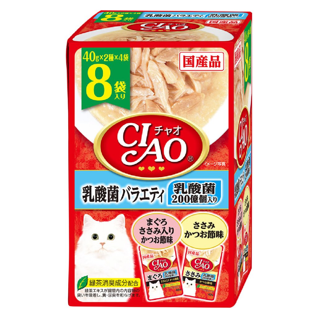 CIAO IC-387 <CIAO軟包8包裝> 乳酸菌 PARTY  IC-387 MorPetPet