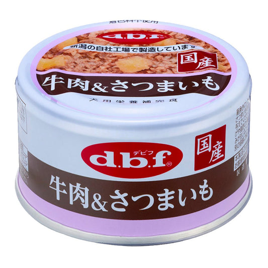 dbf D1011 牛肉+雞肉+甜薯罐 85g  D1101 MorPetPet