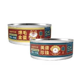 陪心寵糧 Nu4pet| 富貴美膚主食罐 – 綜合罐組80g 24入｜MorPetPet