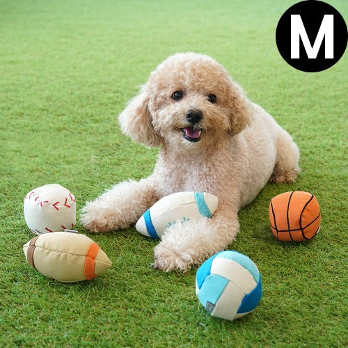 帆布運動球寵物玩具M尺寸 - ParisDog- MorPetPet