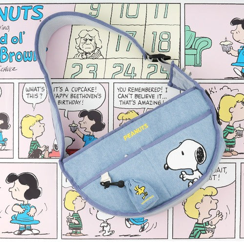 Snoopy史努比 Peanuts 牛仔寵物外出包 L- ParisDog- MorPetPet